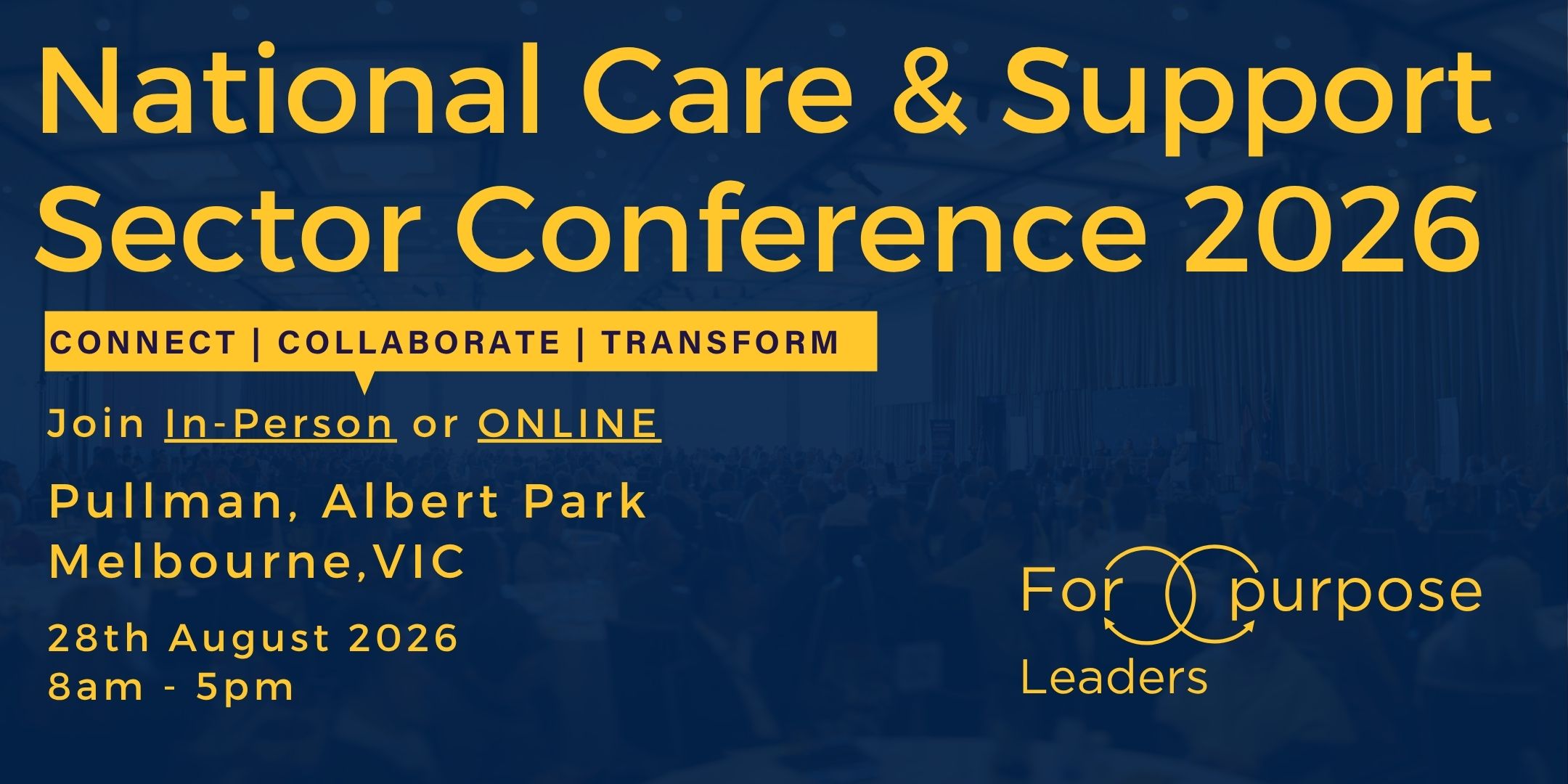 National Care & Support Sector Conference 2026