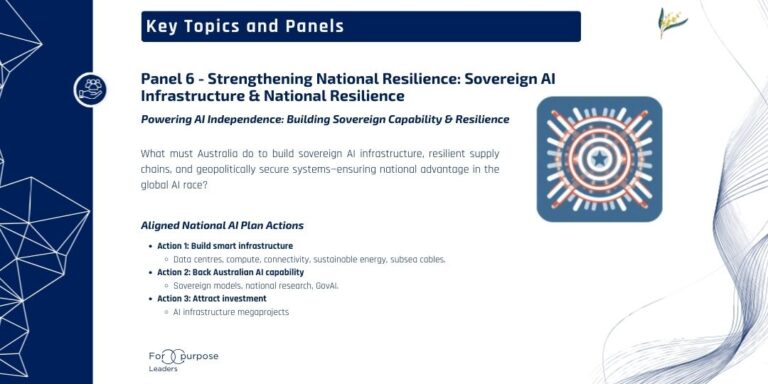 Panel 6 - Strengthening National Resilience: Sovereign AI Infrastructure & National Resilience