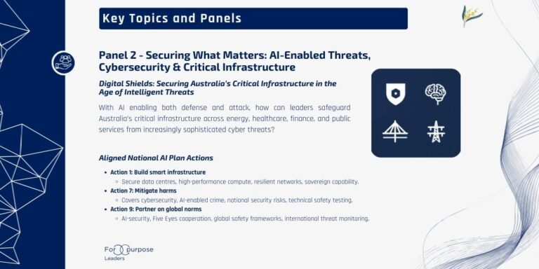 Panel 2 - Securing What Matters: AI-Enabled Threats, Cybersecurity & Critical Infrastructure