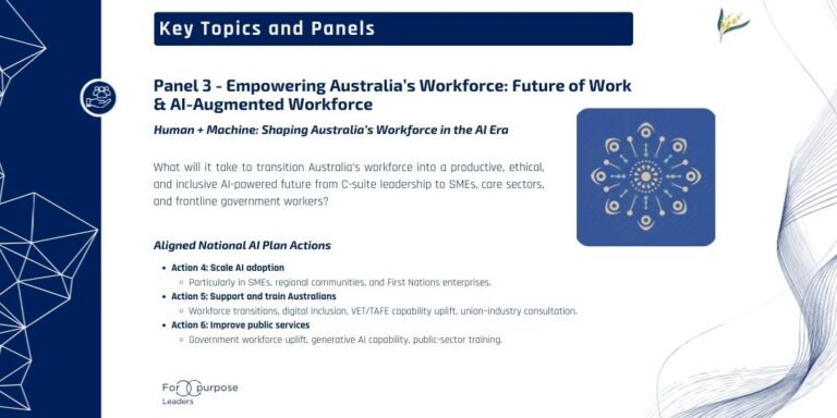 Panel 3 - Empowering Australia’s Workforce: Future of Work & AI-Augmented Workforce