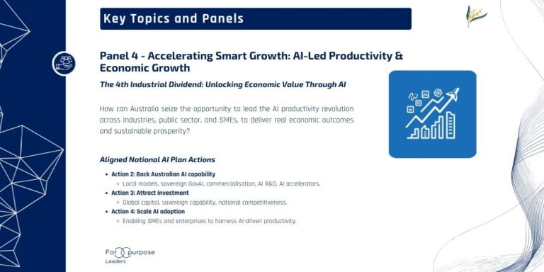 Panel 4 - Accelerating Smart Growth: AI-Led Productivity & Economic Growth