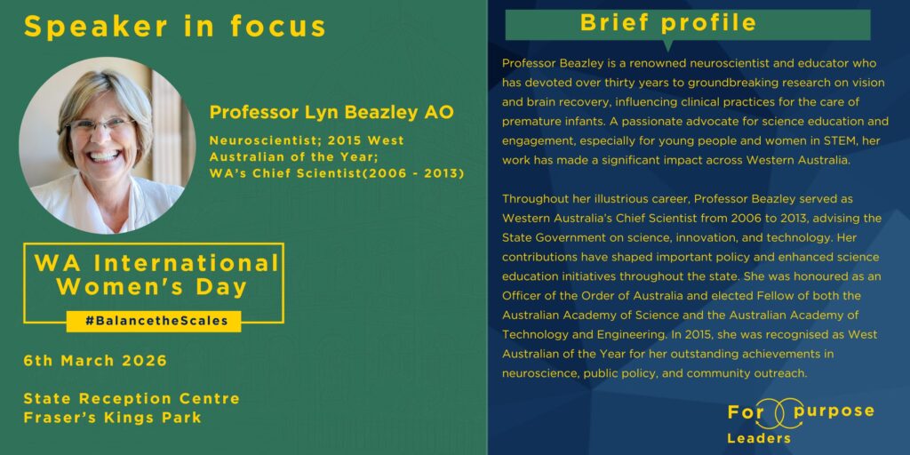 WA International Women’s Day 2026 – Leaders Breakfast Event