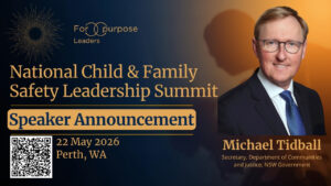 Michael Tidball Secretary, Department of Communities and Justice, NSW Government