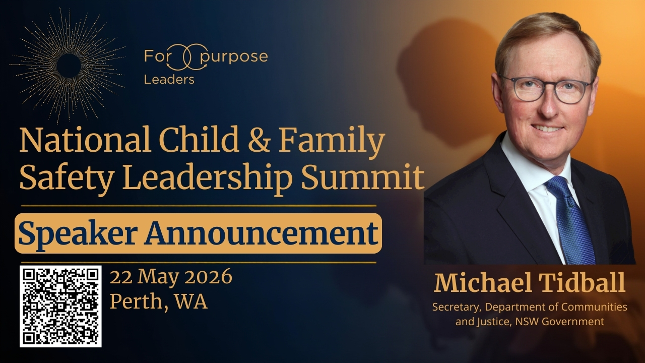 Michael Tidball Secretary, Department of Communities and Justice, NSW Government