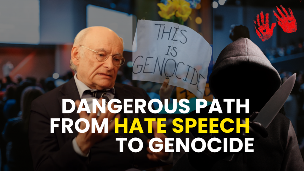 David Matas: Dangerous path from hate speech to genocide.