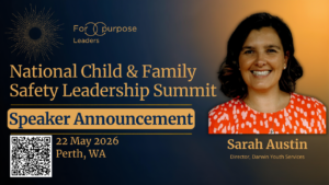 Sarah Austin (Nee Baker), Director, Darwin Youth Services