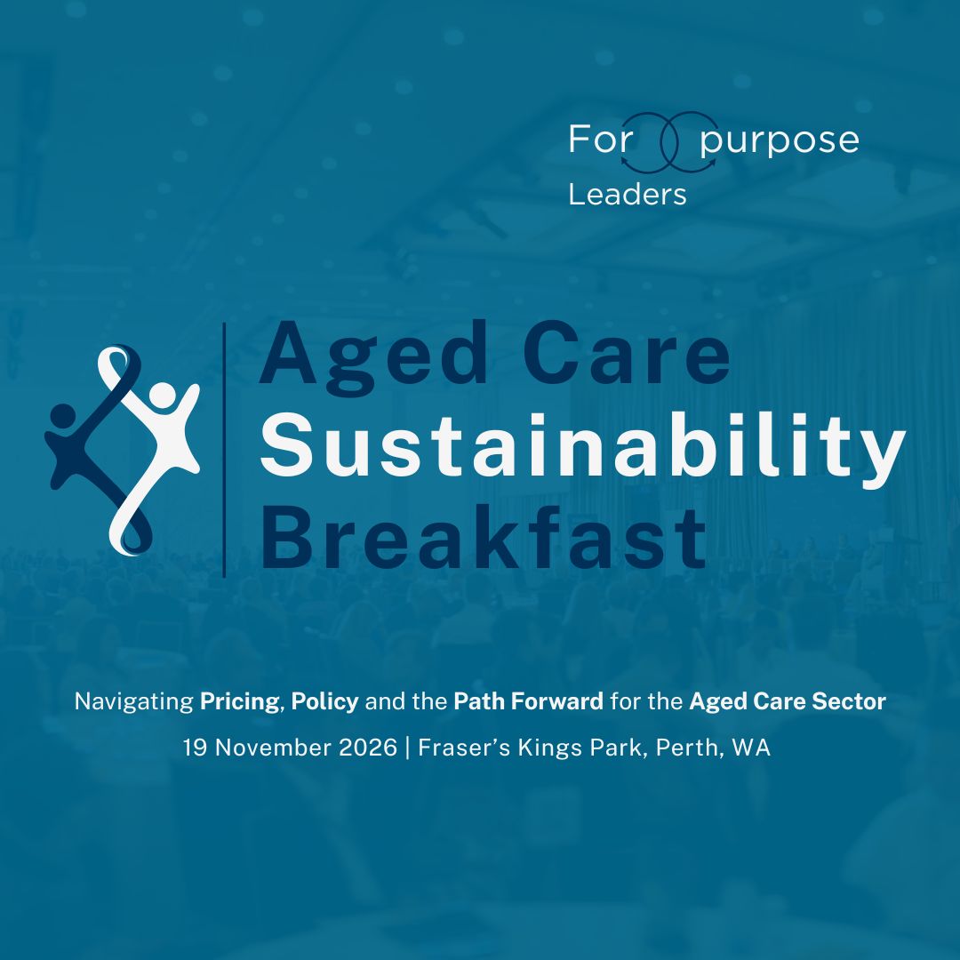 Aged Care Sustainability Breakfast, Perth, WA