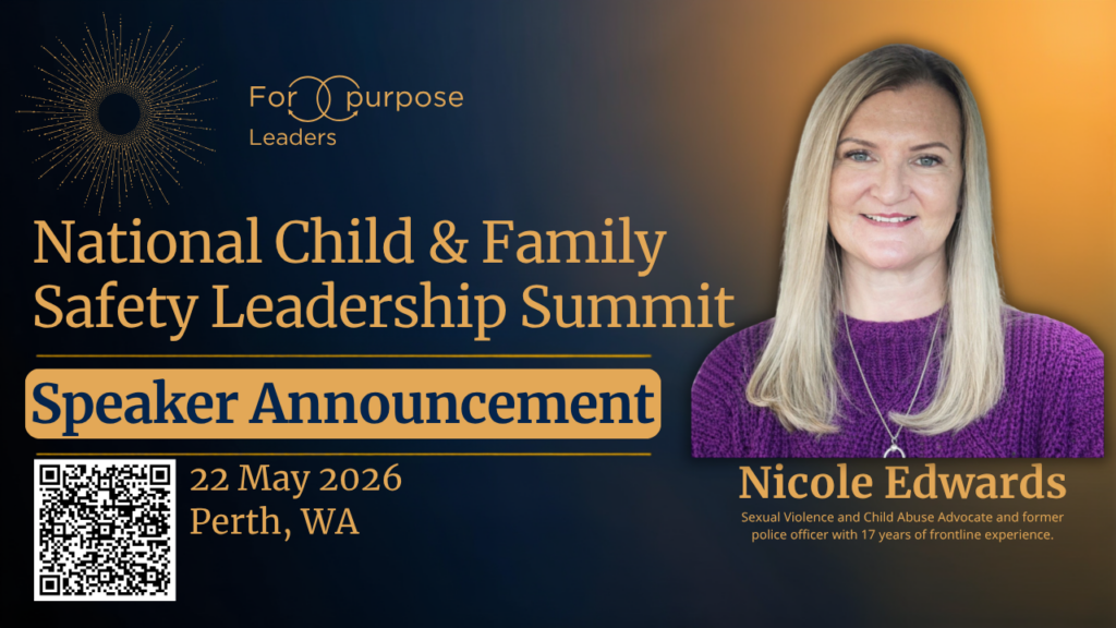 Nicole Edwards, Sexual Violence and Child Abuse Advocate and former police officer with 17 years of frontline experience.