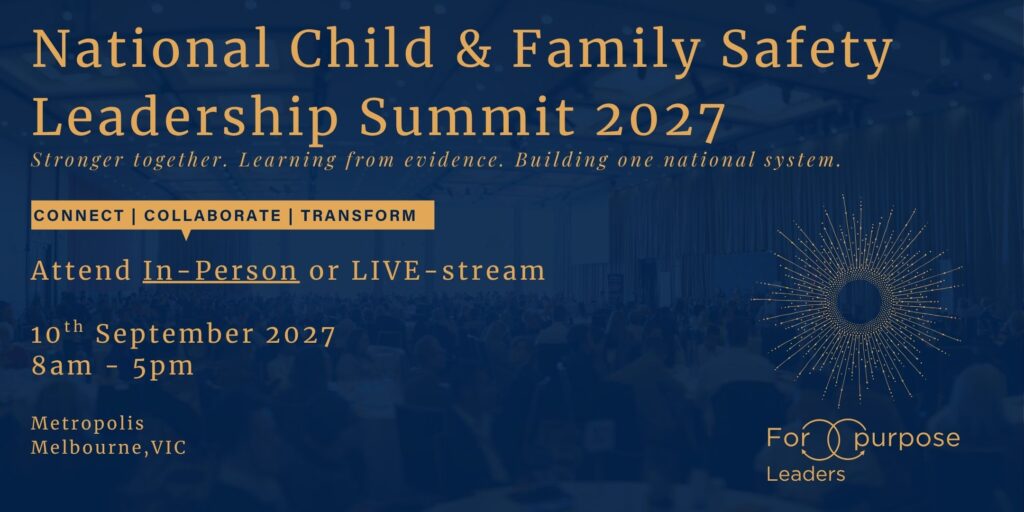 National Child and Family Safety Leadership Summit 2027