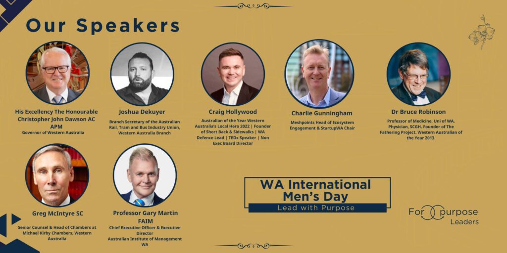 WA International Men's Day 2026 - Leaders' Breakfast