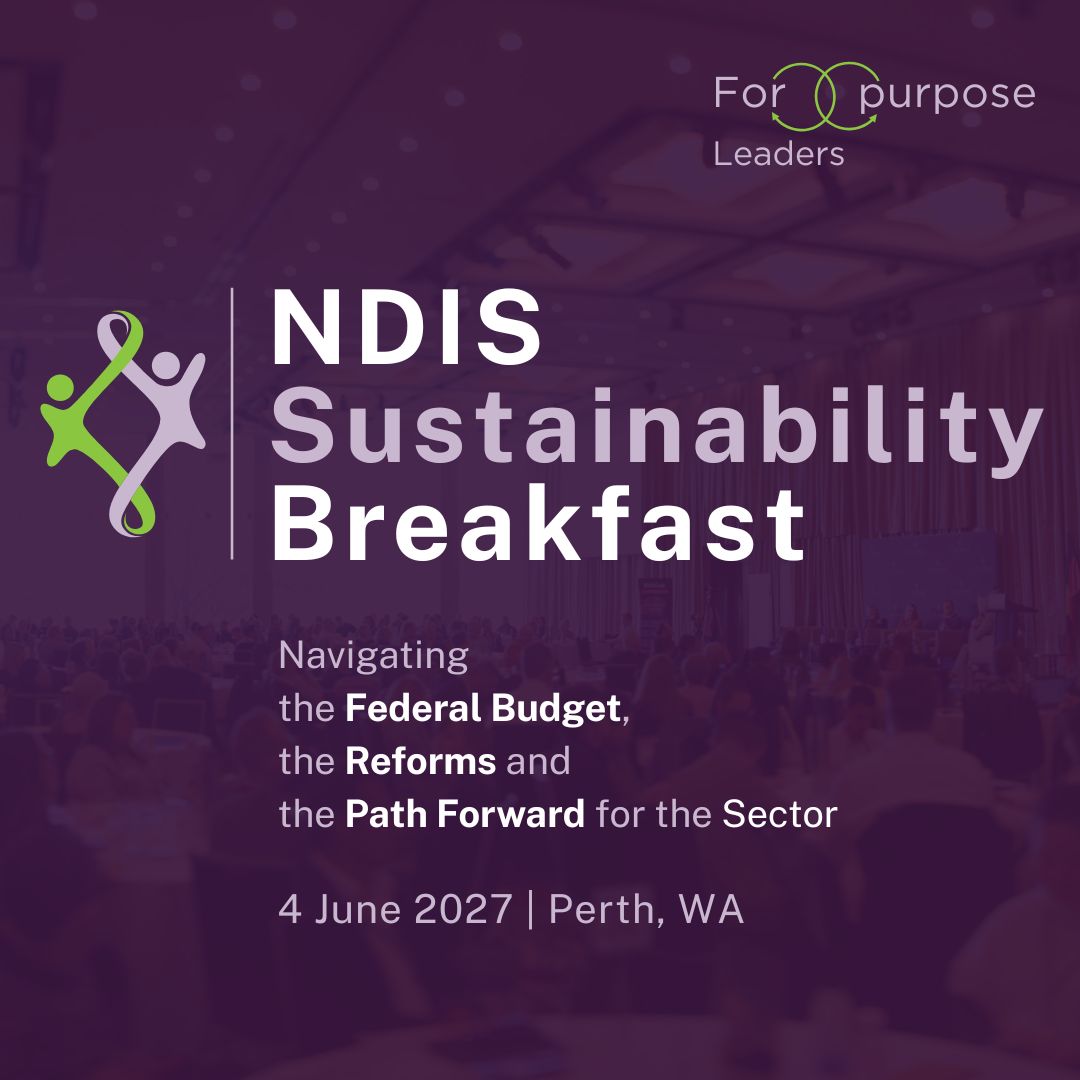 NDIS Sustainability Breakfast, Perth, WA