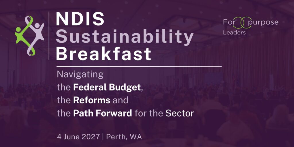 NDIS Sustainability Breakfast, Perth, WA
